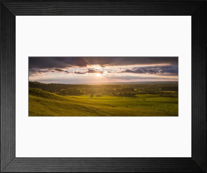 Framed Print : Sunset at a nature reserve at Studland, Dorset, England, United Kingdom, Europe Framed Print : Sunset at a nature reserve at Studland, Dorset, England, United Kingdom, Europe