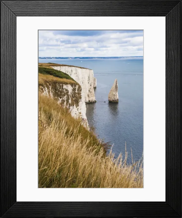 Framed Print : Chalk stacks and cliffs at Old Harry Rocks, between Swanage and Purbeck, Dorset, Jurassic Coast, UNESCO World Heritage Site, England, United Kingdom, Europe Framed Print : Chalk stacks and cliffs at Old Harry Rocks, between Swanage and Purbeck, Dorset, Jurassic Coast, UNESCO World Heritage Site, England, United Kingdom, Europe