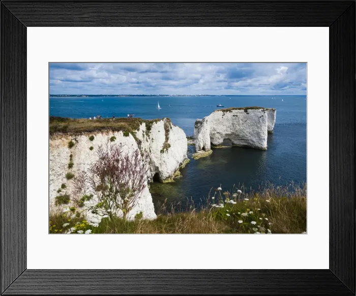Framed Print : Chalk stacks and cliffs at Old Harry Rocks, between Swanage and Purbeck, Dorset, Jurassic Coast, UNESCO World Heritage Site, England, United Kingdom, Europe Framed Print : Chalk stacks and cliffs at Old Harry Rocks, between Swanage and Purbeck, Dorset, Jurassic Coast, UNESCO World Heritage Site, England, United Kingdom, Europe