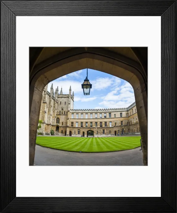 Framed Print : Oxford University College, Oxfordshire, England, United Kingdom, Europe Framed Print : Oxford University College, Oxfordshire, England, United Kingdom, Europe