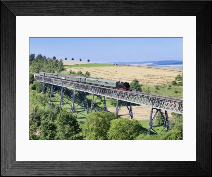 Framed Print : Viaduct, Sauschwanzlebahn, historical railway, Epfenhofen, Black Forest, Baden Wurttemberg, Germany, Europe Framed Print : Viaduct, Sauschwanzlebahn, historical railway, Epfenhofen, Black Forest, Baden Wurttemberg, Germany, Europe