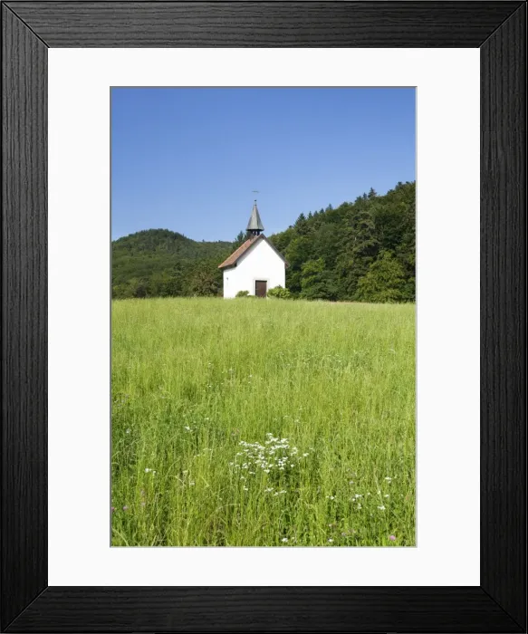 Framed Print : Saalenberg Chapel, Solden, Black Forest, Baden Wurttemberg, Germany, Europe Framed Print : Saalenberg Chapel, Solden, Black Forest, Baden Wurttemberg, Germany, Europe