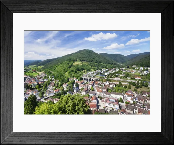 Framed Print : Hornberg, Black Forest, Baden Wurttemberg, Germany, Europe Framed Print : Hornberg, Black Forest, Baden Wurttemberg, Germany, Europe