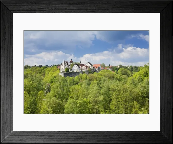 Framed Print : Vellberg castle with old town, Vellberg, Hohenlohe Region, Baden Wurttemberg, Germany, Europe Framed Print : Vellberg castle with old town, Vellberg, Hohenlohe Region, Baden Wurttemberg, Germany, Europe