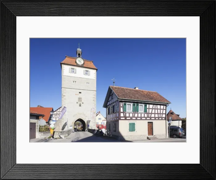 Framed Print : Torturm tower, old town, Vellberg, Hohenlohe Region, Baden Wurttemberg, Germany, Europe Framed Print : Torturm tower, old town, Vellberg, Hohenlohe Region, Baden Wurttemberg, Germany, Europe