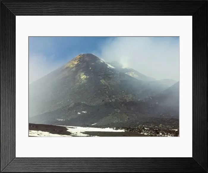 Framed Print : Ash, rock and sulphur at the smoking summit of 3350m high volcano Mount Etna during an active phase, Mount Etna, UNESCO World Heritage Site, Sicily, Italy, Mediterranean, Europe Framed Print : Ash, rock and sulphur at the smoking summit of 3350m high volcano Mount Etna during an active phase, Mount Etna, UNESCO World Heritage Site, Sicily, Italy, Mediterranean, Europe