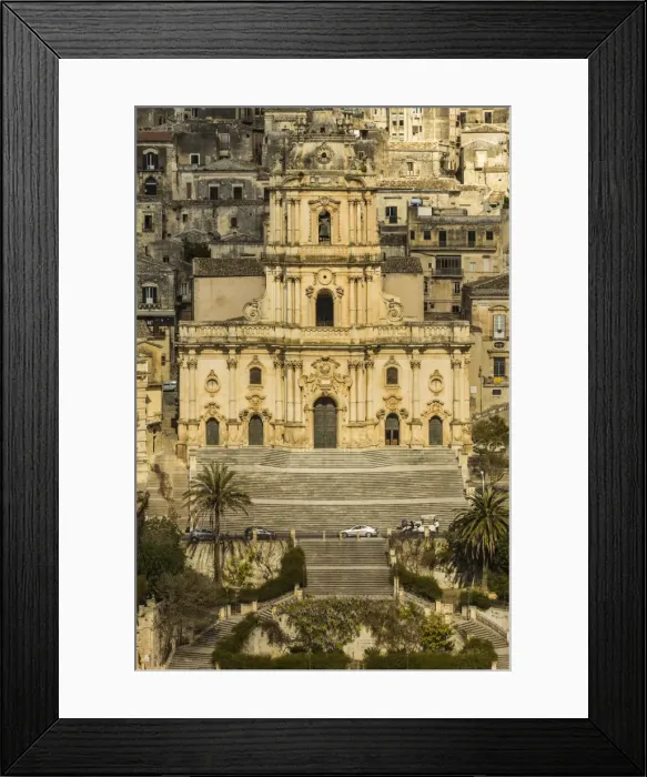 Framed Print : Duomo San Giorgio in Modica, a town famed for Sicilian Baroque architecture, UNESCO World Heritage Site, Modica, Ragusa Province, Sicily, Italy, Mediterranean, Europe Framed Print : Duomo San Giorgio in Modica, a town famed for Sicilian Baroque architecture, UNESCO World Heritage Site, Modica, Ragusa Province, Sicily, Italy, Mediterranean, Europe