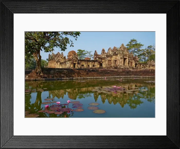 Framed Print : Muang Tham Temple, Khmer temple from period and style of Angkor, Buriram Province, Thailand, Southeast Asia, Asia Framed Print : Muang Tham Temple, Khmer temple from period and style of Angkor, Buriram Province, Thailand, Southeast Asia, Asia