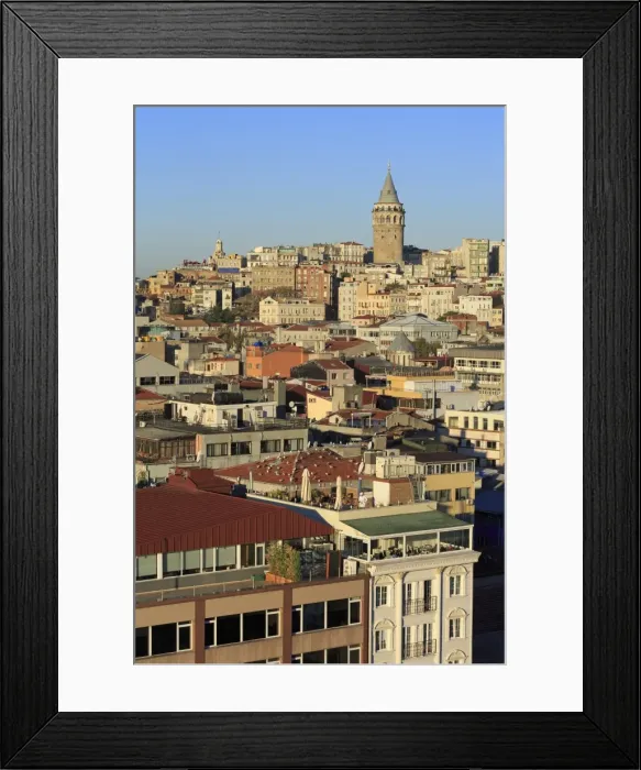 Framed Print : Beyoglu District, Istanbul, Turkey, Europe Framed Print : Beyoglu District, Istanbul, Turkey, Europe