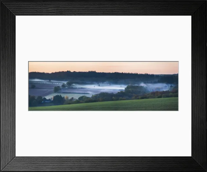 Framed Print : Misty winter sunrise, Blockley, The Cotswolds, Gloucestershire, England, United Kingdom, Europe Framed Print : Misty winter sunrise, Blockley, The Cotswolds, Gloucestershire, England, United Kingdom, Europe