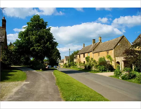 Longborough, a typical village in The Cotswolds, Gloucestershire, England, United Kingdom, Europe