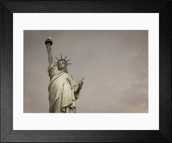 Framed Print : Statue of Liberty, New York, United States of America, North America Framed Print : Statue of Liberty, New York, United States of America, North America