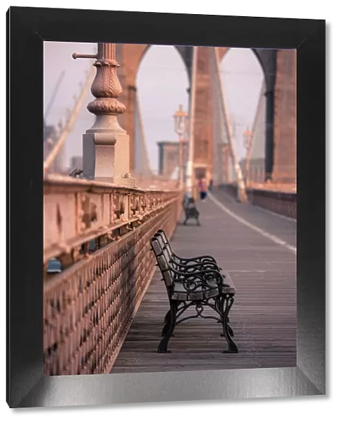 Brooklyn Bridge, New York, United States of America, North America