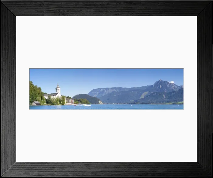 Framed Print : Parish Church, St. Wolfgang, Wolfgangsee lake, Flachgau, Salzburg, Upper Austria, Austria, Europe Framed Print : Parish Church, St. Wolfgang, Wolfgangsee lake, Flachgau, Salzburg, Upper Austria, Austria, Europe