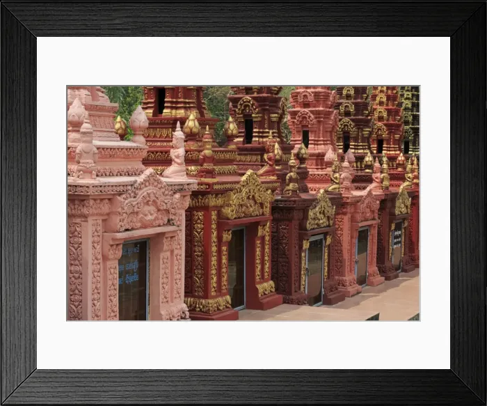 Framed Print : Cemetery in Wat Krom Temple, Sihanoukville Port, Sihanouk Province, Cambodia, Indochina, Southeast Asia, Asia Framed Print : Cemetery in Wat Krom Temple, Sihanoukville Port, Sihanouk Province, Cambodia, Indochina, Southeast Asia, Asia