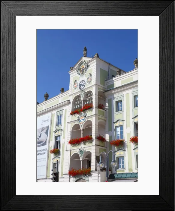 Framed Print : The wonderfully ornate Town Hall (Rathaus), Gmunden, Salzkammergut, Upper Austria, Austria, Europe Framed Print : The wonderfully ornate Town Hall (Rathaus), Gmunden, Salzkammergut, Upper Austria, Austria, Europe