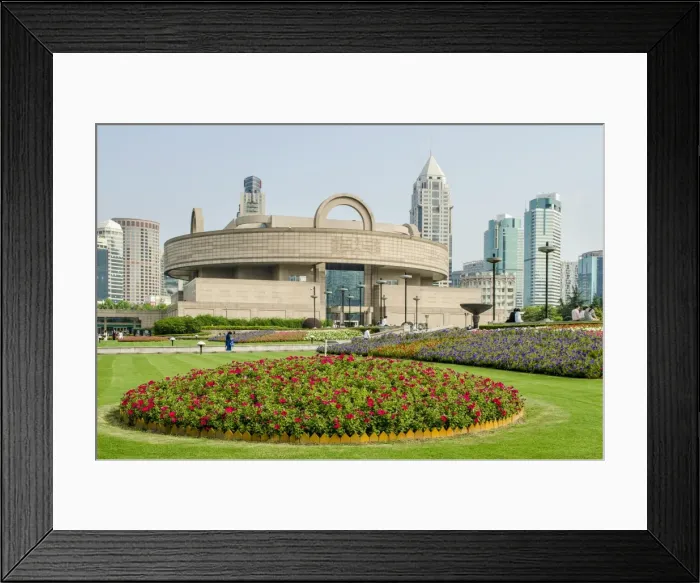 Framed Print : Shanghai Museum, Peoples Square, Shanghai, China, Asia Framed Print : Shanghai Museum, Peoples Square, Shanghai, China, Asia