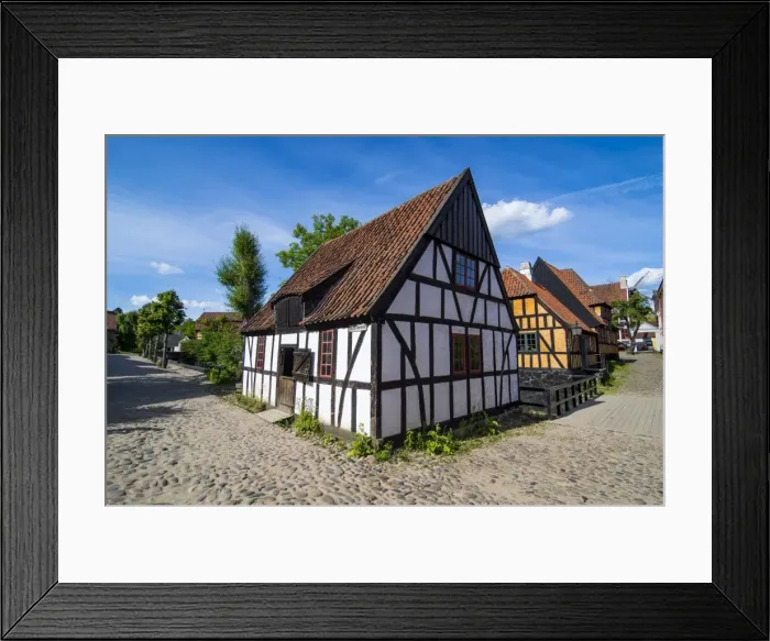 Framed Print : The Old Town, Den Gamle By, open air museum in Aarhus, Denmark, Scandinavia, Europe Framed Print : The Old Town, Den Gamle By, open air museum in Aarhus, Denmark, Scandinavia, Europe