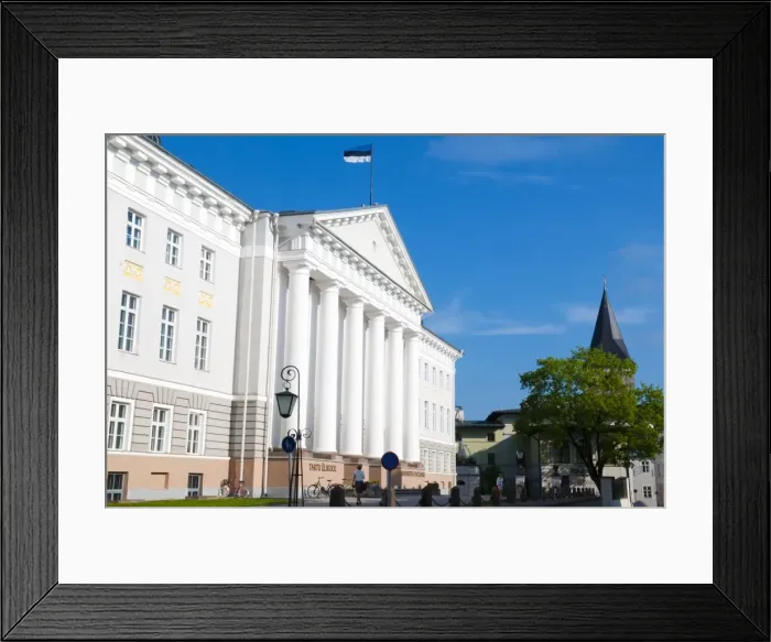 Framed Print : Tartu University, Tartu, Estonia, Baltic States, Europe Framed Print : Tartu University, Tartu, Estonia, Baltic States, Europe