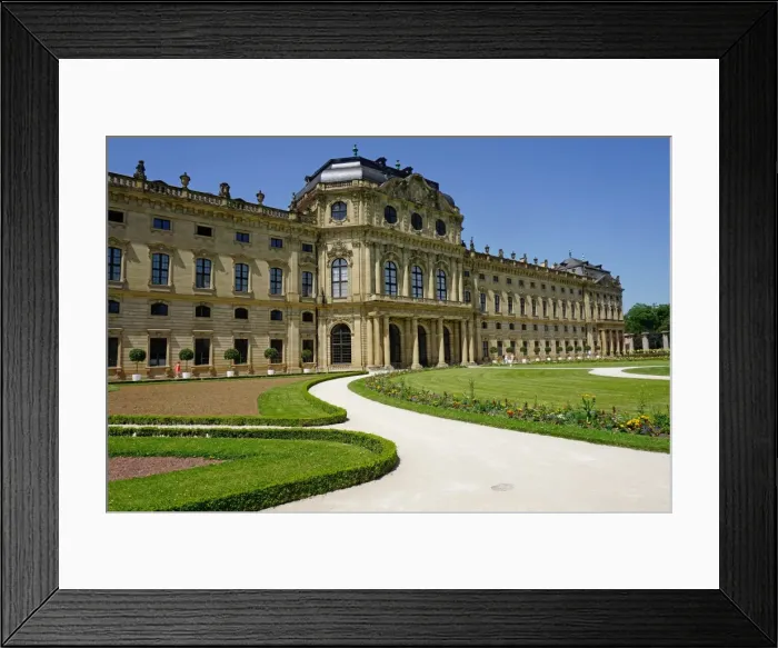 Framed Print : The Residence Palace, UNESCO World Heritage Site, Wurzburg, Bavaria, Germany, Europe Framed Print : The Residence Palace, UNESCO World Heritage Site, Wurzburg, Bavaria, Germany, Europe