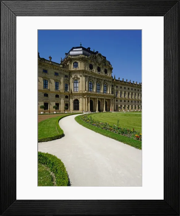 Framed Print : The Residence Palace, UNESCO World Heritage Site, Wurzburg, Bavaria, Germany, Europe Framed Print : The Residence Palace, UNESCO World Heritage Site, Wurzburg, Bavaria, Germany, Europe
