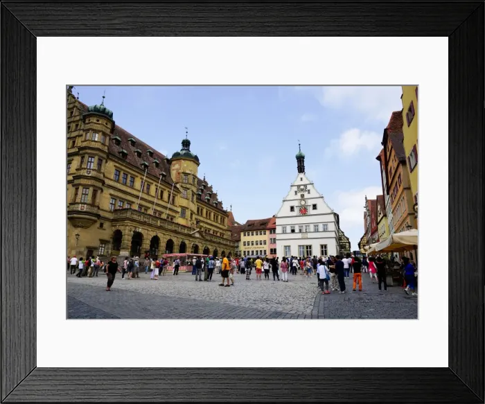 Framed Print : The market square in Rothenburg ob der Tauber, UNESCO Romantic Road, Franconia, Bavaria, Germany, Europe Framed Print : The market square in Rothenburg ob der Tauber, UNESCO Romantic Road, Franconia, Bavaria, Germany, Europe