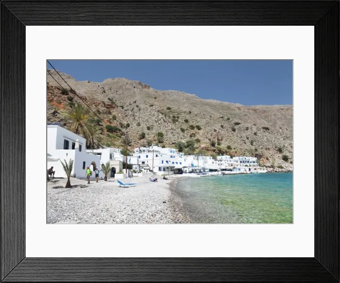 Framed Print : Local beach, Loutro, South Crete, Crete, Greek Islands, Greece, Europe Framed Print : Local beach, Loutro, South Crete, Crete, Greek Islands, Greece, Europe