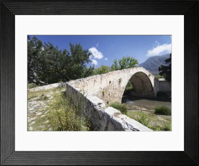 Framed Print : Venetian Bridge, near Preveli Monastery, Valley of Megalopotamos River, Rethymno District, Crete, Greek Islands, Greece, Europe Framed Print : Venetian Bridge, near Preveli Monastery, Valley of Megalopotamos River, Rethymno District, Crete, Greek Islands, Greece, Europe