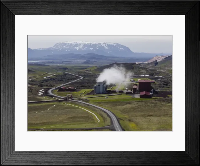 Framed Print : The geothermal Krafla Power Station, largest geothermal power station in Iceland, located near the Krafla Volcano, Iceland, Polar Regions Framed Print : The geothermal Krafla Power Station, largest geothermal power station in Iceland, located near the Krafla Volcano, Iceland, Polar Regions