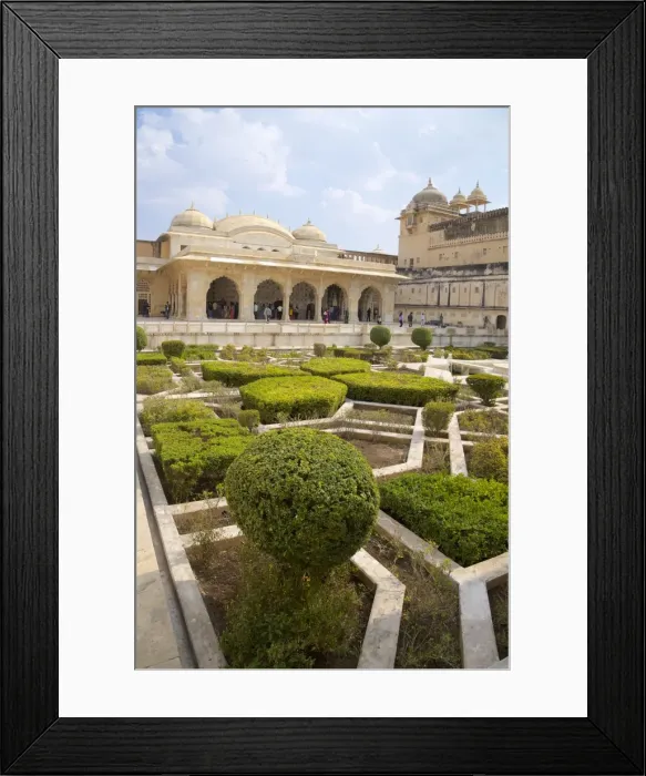 Framed Print : Gardens and Hall of Mirrors, Amber Fort Palace, Jaipur, Rajasthan, India, Asia Framed Print : Gardens and Hall of Mirrors, Amber Fort Palace, Jaipur, Rajasthan, India, Asia