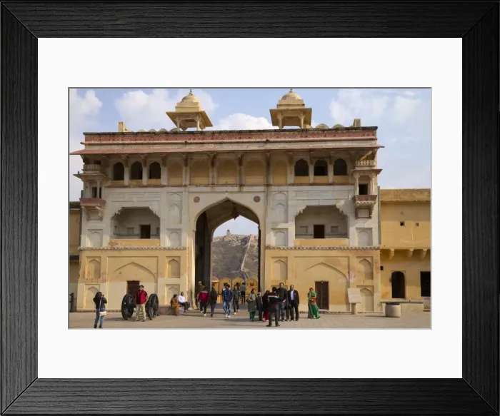 Framed Print : Elephant Gate, Amber Fort, Jaipur, Rajasthan, India, Asia Framed Print : Elephant Gate, Amber Fort, Jaipur, Rajasthan, India, Asia
