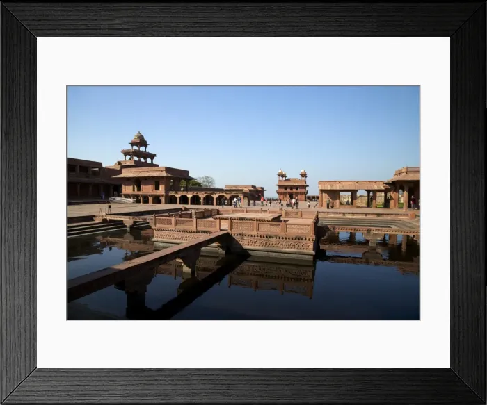 Framed Print : Abdar Khana building and Anoop Talao water basin, Fatehpur Sikri, UNESCO World Heritage SIte, Uttar Pradesh, India, Asia Framed Print : Abdar Khana building and Anoop Talao water basin, Fatehpur Sikri, UNESCO World Heritage SIte, Uttar Pradesh, India, Asia