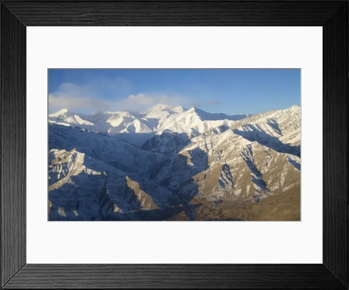 Framed Print : Aerial photo of Himalayas, Southern Ladakh, India, Asia Framed Print : Aerial photo of Himalayas, Southern Ladakh, India, Asia