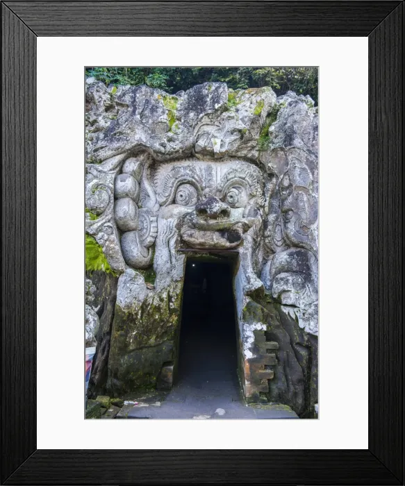 Framed Print : Entrance gate to the Goa Gajah temple complex, Bali, Indonesia, Southeast Asia, Asia Framed Print : Entrance gate to the Goa Gajah temple complex, Bali, Indonesia, Southeast Asia, Asia