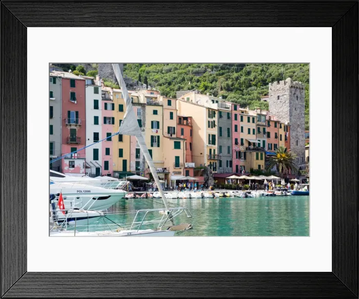 Framed Print : Harbour view, Porto Venere, Cinque Terre, UNESCO World Heritage Site, Liguria, Italy, Europe Framed Print : Harbour view, Porto Venere, Cinque Terre, UNESCO World Heritage Site, Liguria, Italy, Europe