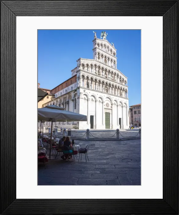 Framed Print : San Michele Church, Lucca, Tuscany, Italy, Europe Framed Print : San Michele Church, Lucca, Tuscany, Italy, Europe