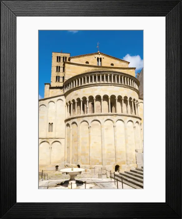 Framed Print : The apse, Church of Santa Maria della Pieve, Arezzo, Tuscany, Italy, Europe Framed Print : The apse, Church of Santa Maria della Pieve, Arezzo, Tuscany, Italy, Europe
