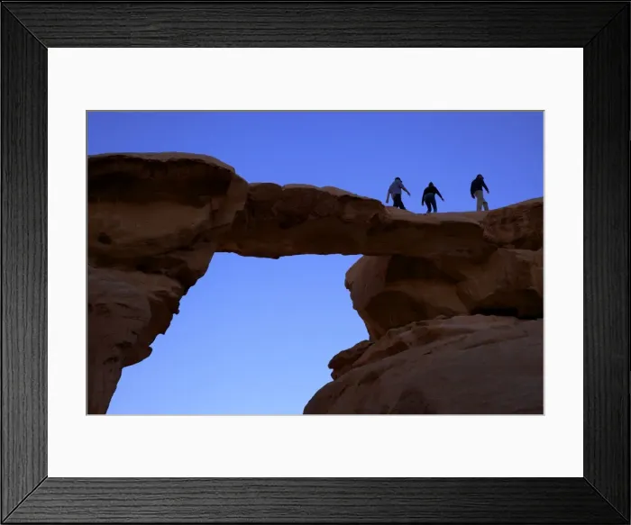 Framed Print : Jebel Umm Fruth Rock Bridge, Wadi Rum, Jordan, Middle East Framed Print : Jebel Umm Fruth Rock Bridge, Wadi Rum, Jordan, Middle East