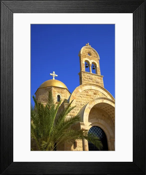 Framed Print : Orthodox Church of St. John The Baptist, The Baptism Site of Jesus, Bethany, Jordan, Middle East Framed Print : Orthodox Church of St. John The Baptist, The Baptism Site of Jesus, Bethany, Jordan, Middle East