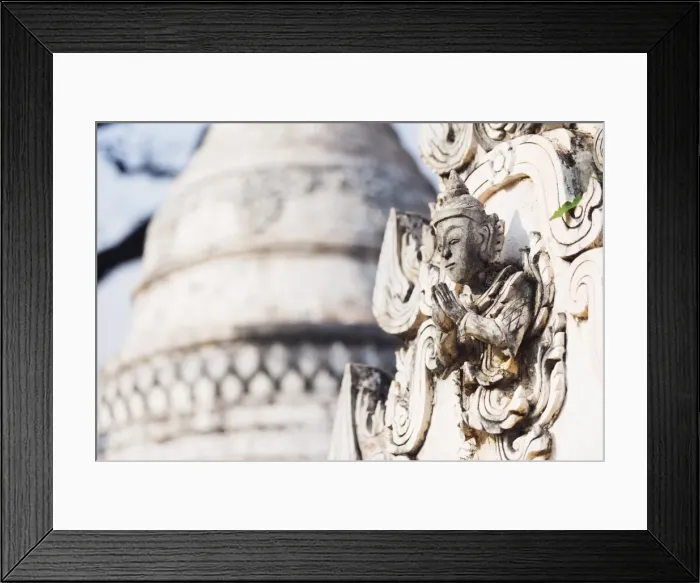 Framed Print : Temple detail, Nget Pyaw Taw Pagoda, Pindaya, Myanmar (Burma), Asia Framed Print : Temple detail, Nget Pyaw Taw Pagoda, Pindaya, Myanmar (Burma), Asia