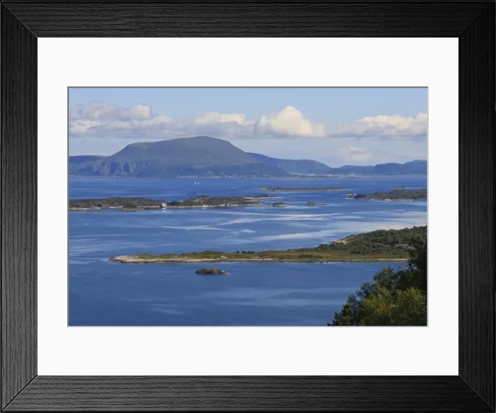 Framed Print : View from Aksla hill over islands and green hills, Alesund, More og Romsdal, Norway, Scandinavia, Europe Framed Print : View from Aksla hill over islands and green hills, Alesund, More og Romsdal, Norway, Scandinavia, Europe