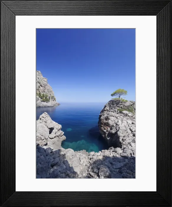 Framed Print : Bay Cala de Sa Calobra, Majorca (Mallorca), Balearic Islands (Islas Baleares), Spain, Mediterranean, Europe Framed Print : Bay Cala de Sa Calobra, Majorca (Mallorca), Balearic Islands (Islas Baleares), Spain, Mediterranean, Europe