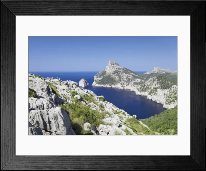Framed Print : Viewpoint Mirador d Es Colomer (Mal de Pas), Cap de Formentor, Cape Formentor, Majorca (Mallorca), Balearic Islands (Islas Baleares), Spain, Mediterranean, Europe Framed Print : Viewpoint Mirador d Es Colomer (Mal de Pas), Cap de Formentor, Cape Formentor, Majorca (Mallorca), Balearic Islands (Islas Baleares), Spain, Mediterranean, Europe