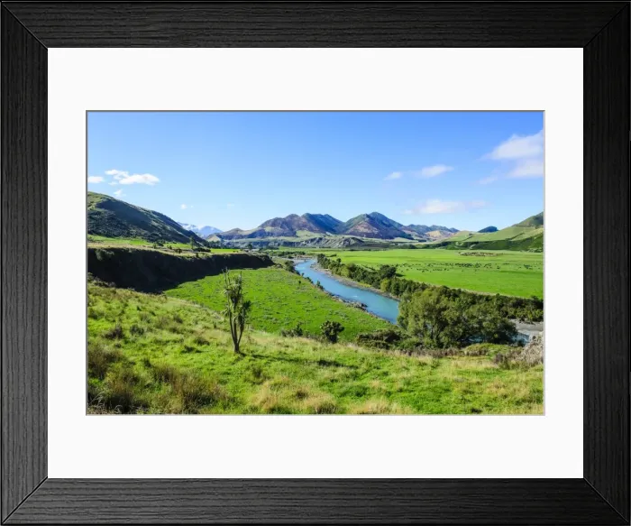 Framed Print : Pretty scenery around the Lewis River, South Island, New Zealand, Pacific Framed Print : Pretty scenery around the Lewis River, South Island, New Zealand, Pacific