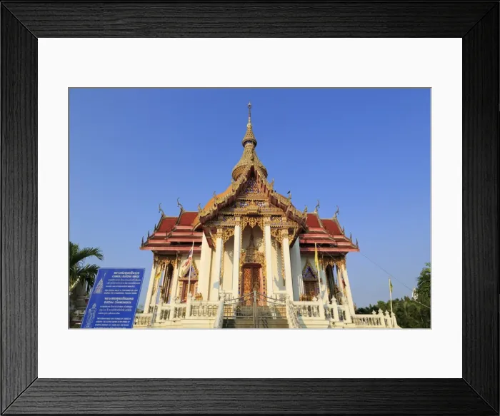 Framed Print : Wat Chamongkron Royal Monastery, Pattaya City, Thailand, Southeast Asia, Asia Framed Print : Wat Chamongkron Royal Monastery, Pattaya City, Thailand, Southeast Asia, Asia