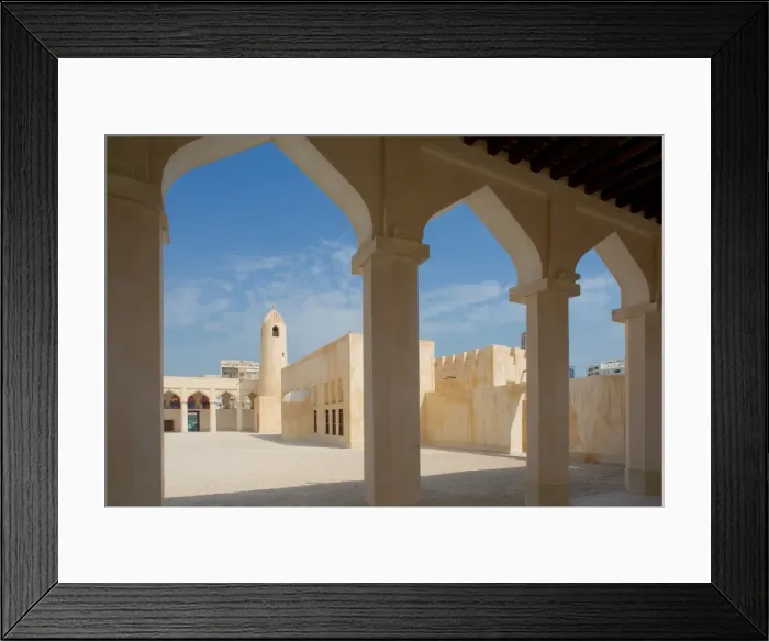 Framed Print : Doha Souq, Doha, Qatar, Middle East Framed Print : Doha Souq, Doha, Qatar, Middle East
