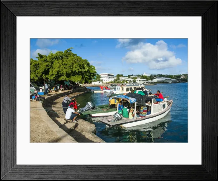Framed Print : Little boats in the harbour of Neiafu, Vavau, Vavau Islands, Tonga, South Pacific, Pacific Framed Print : Little boats in the harbour of Neiafu, Vavau, Vavau Islands, Tonga, South Pacific, Pacific