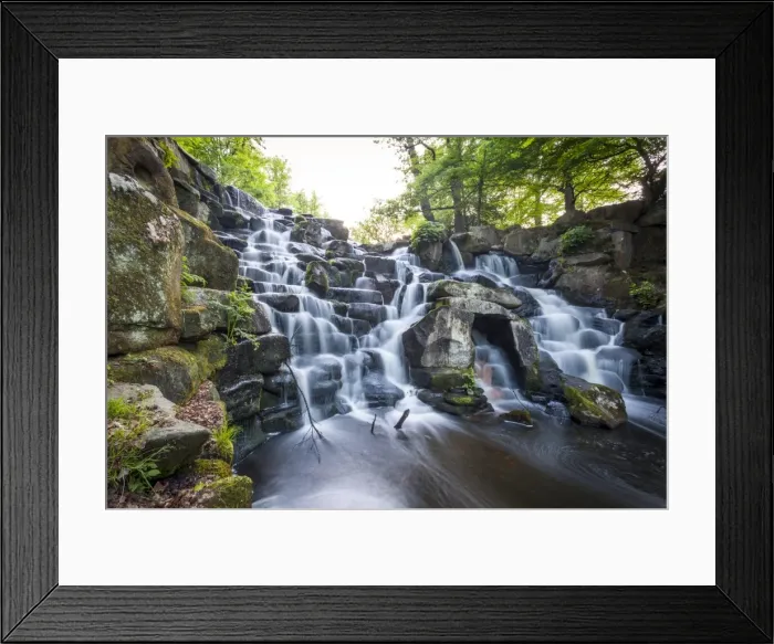 Framed Print : The Cascades, Virginia Water, Surrey, England, UK, Europe Framed Print : The Cascades, Virginia Water, Surrey, England, UK, Europe