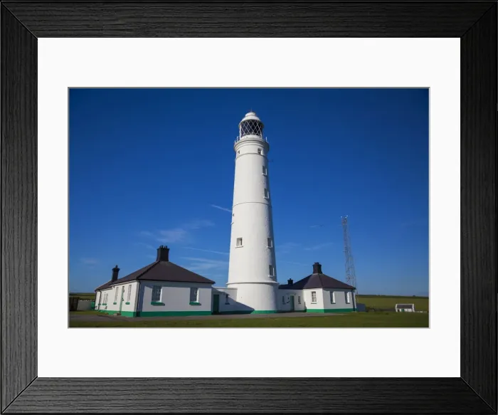 Framed Print : Nash Point Lighthouse, Vale of Glamorgan, Wales, United Kingdom, Europe