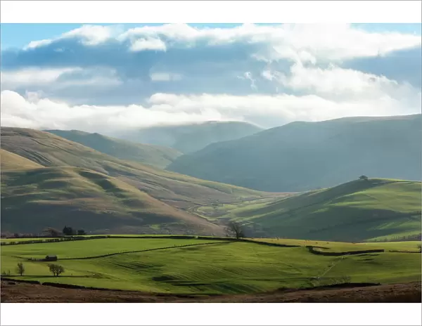 John Peel Country, Back o Skiddaw, fells above Caldbeck, Cumbria, England, United Kingdom, Europe